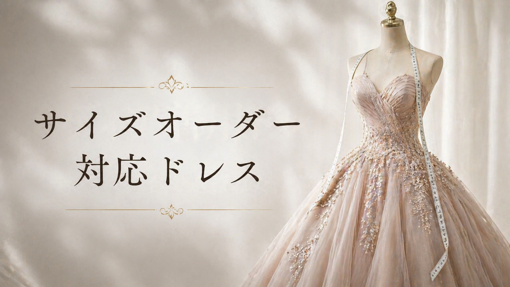 ◇サイズオーダー対応ドレス