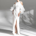 WeddingDress　long dress wedding dress　DR155