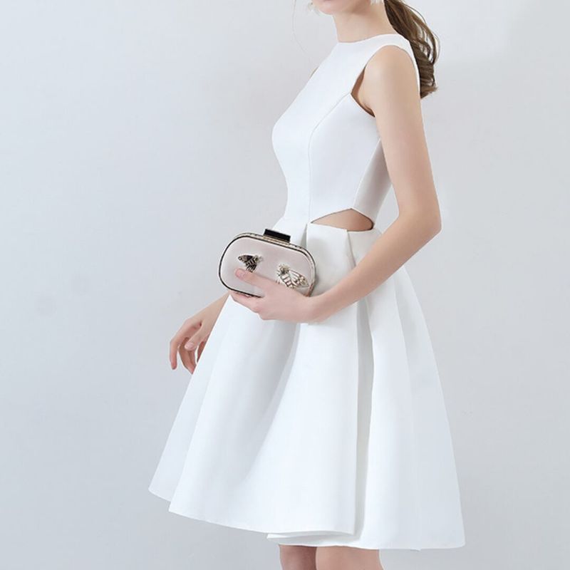 ◇4color◇　one-piece　Waist cut stage one-piece dress　 DR074
