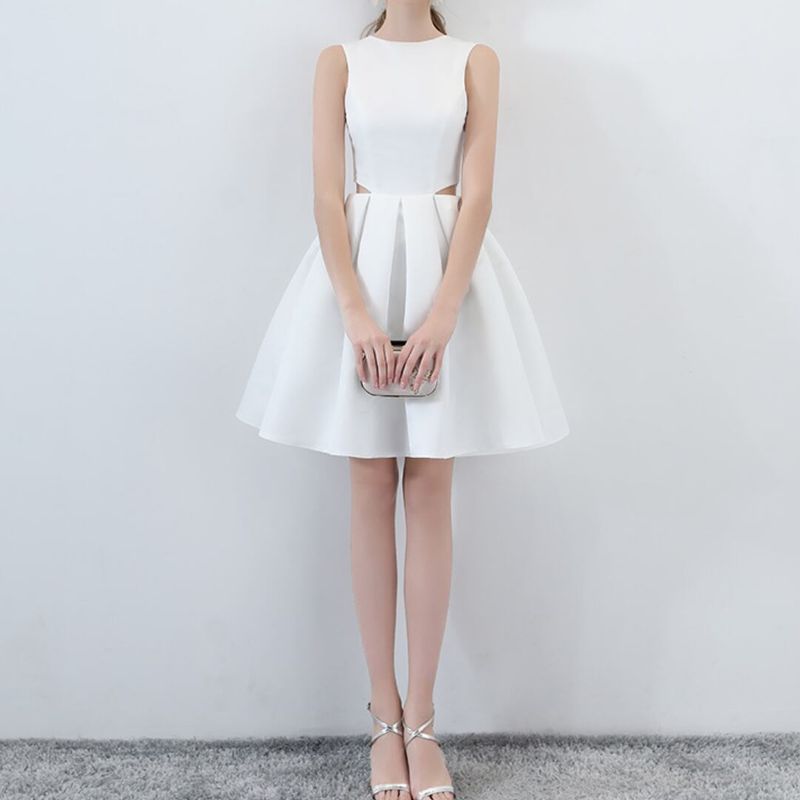 ◇4color◇　one-piece　Waist cut stage one-piece dress　 DR074