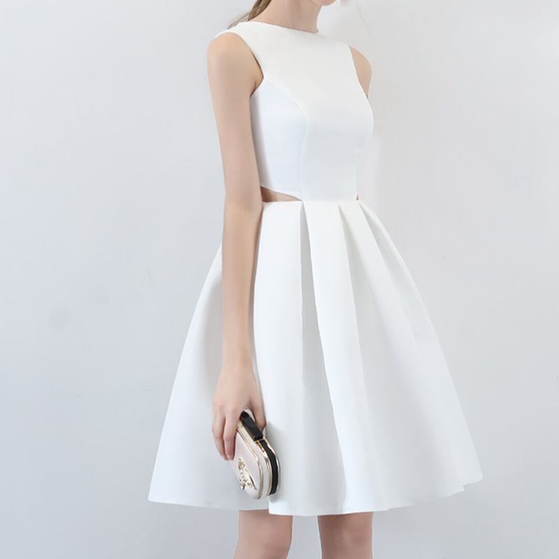 ◇4color◇　one-piece　Waist cut stage one-piece dress　 DR074