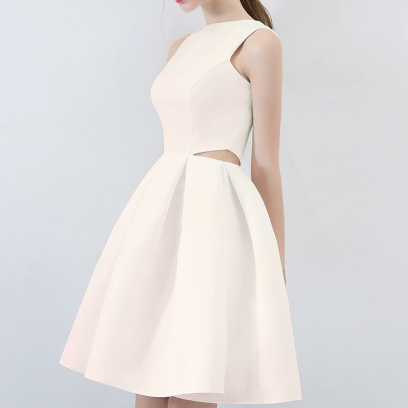 ◇4color◇　one-piece　Waist cut stage one-piece dress　 DR074