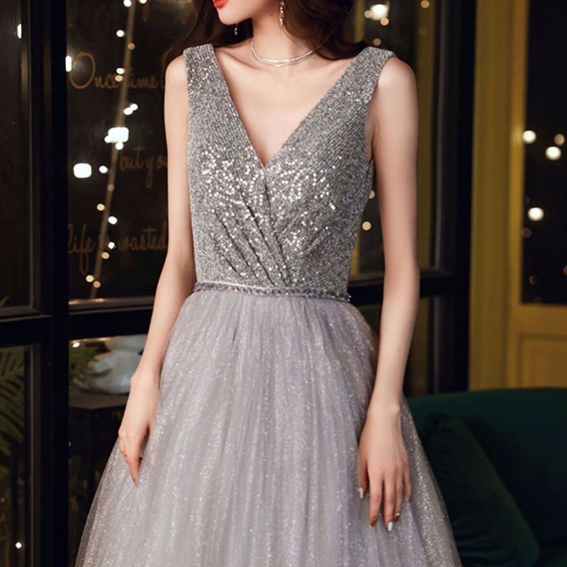 バックレス イヴニングドレス D1131