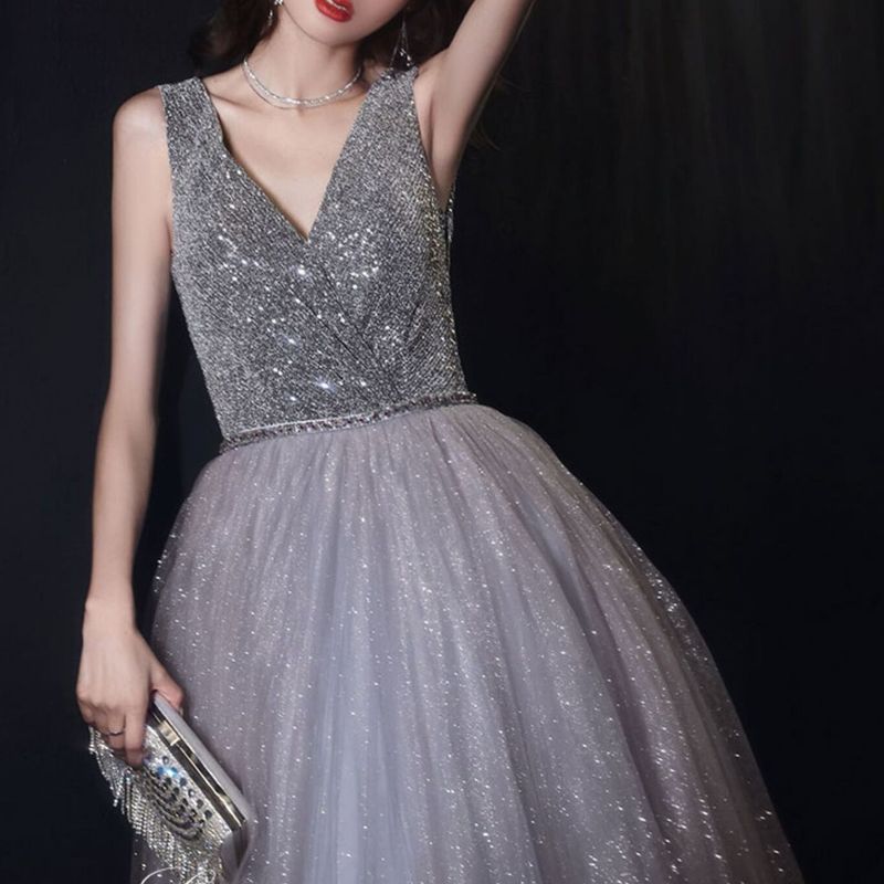 バックレス イヴニングドレス D1131