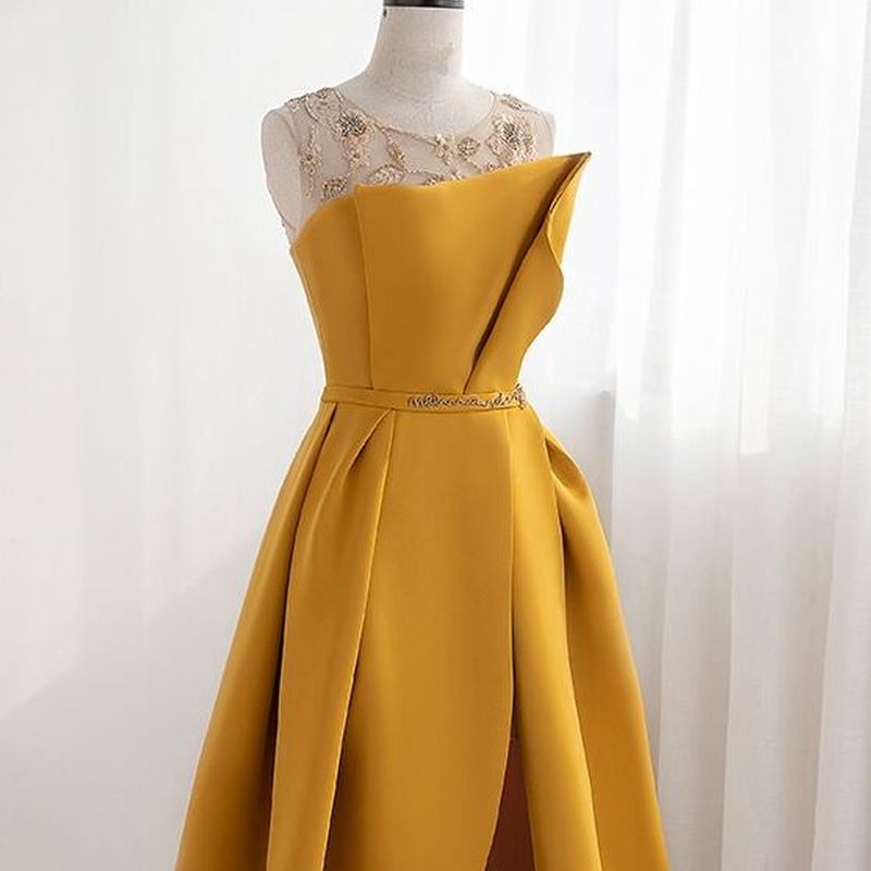 イエロードレス - 明るく华やかな黄ドレス一覧 | DRESSWOW – DRESSWOW