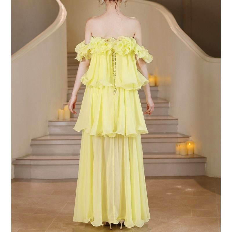 イエロードレス - 明るく华やかな黄ドレス一覧 | DRESSWOW – DRESSWOW