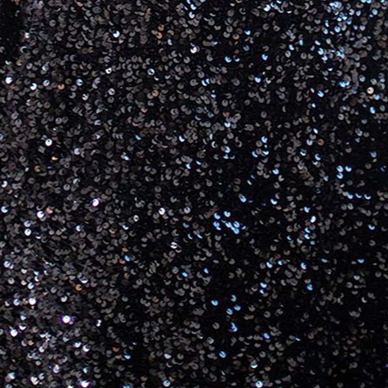 【3XL〜7XL】フリルオフショルダーシャイニードレス　D2063