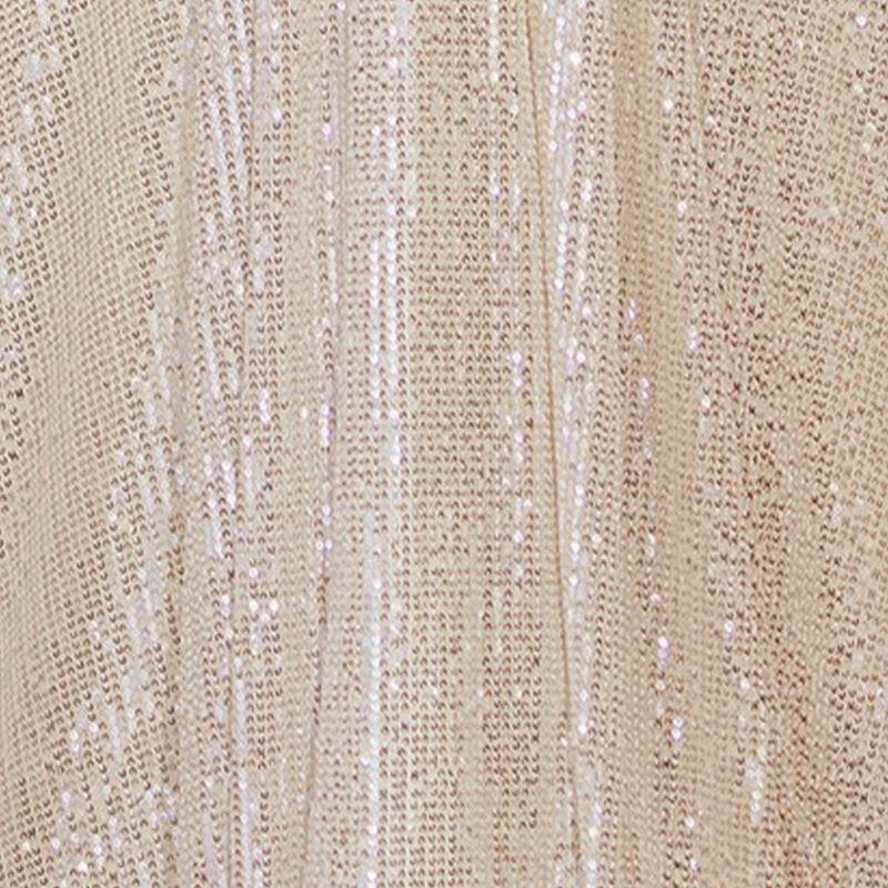 【3XL〜7XL】スパンコールケープスリーブドレス　2color　D1525