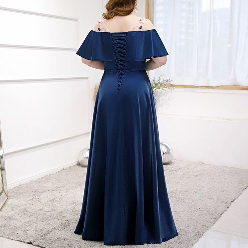 3XL〜7XL】フリルオフショルダードレス D1600 – DRESSWOW（ドレスワオ）