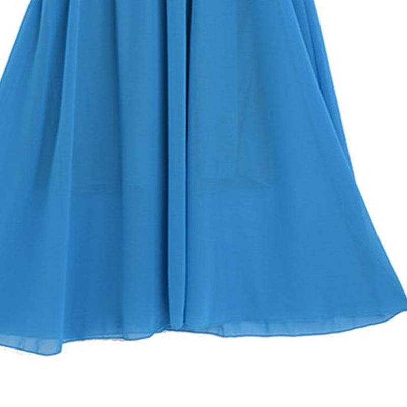 フリルスタンドカラーシアーワンピース　6color　D2152