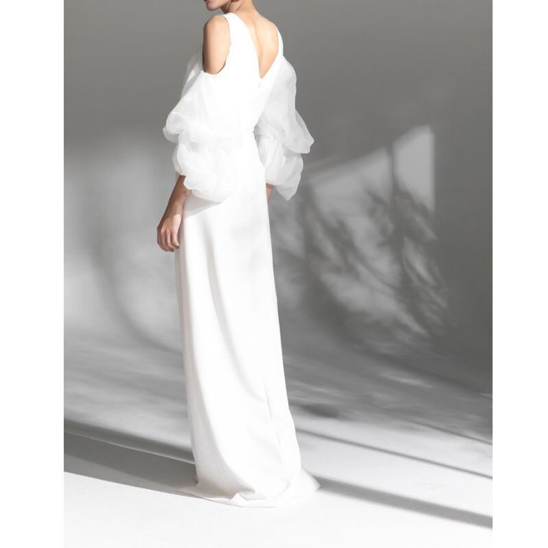 WeddingDress　long dress wedding dress　DR155