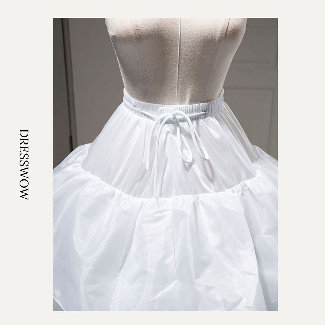 【パニエ】プリンセスラインパニエ＜ドレスとセットで3,980円＞　D1180